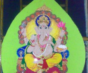 GANESHA ON DEEPAWALI - contest