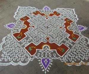 kolam for margazhi contest 2011