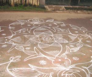 COLOURFUL RANGOLI