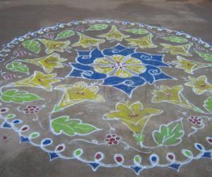 COLOURFUL RANGOLI