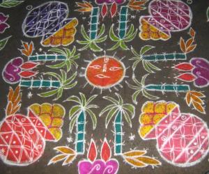 pongal kolam