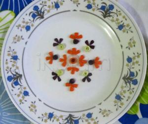 Rangoli: Veggie Quilling -2