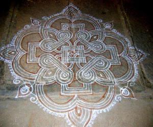 Old kolam from my old file