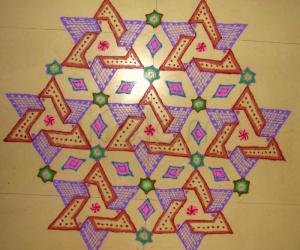 Star kolam