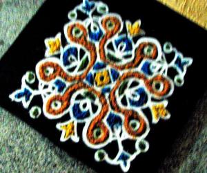 Rangoli: Square kolam