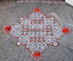 chikku kolam for Bogi