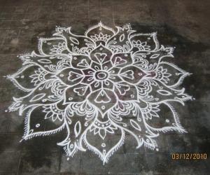 Friday Freehand Kolam