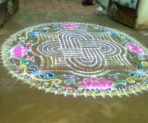 Friday  rangoli