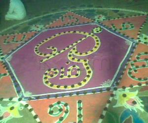 Karthigaideepam Kolam