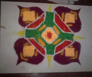 small rangoli