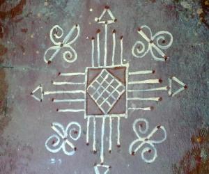 Rangoli: freehand