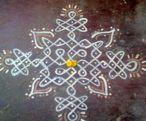 Rangoli: Dotted/Sikku kolam