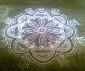 Rangoli: Friday Kolam