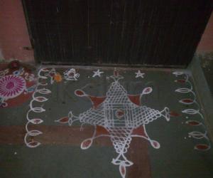 Daily kolam