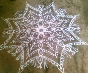 Simple kolam