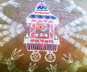 Rathasapthami Kolam