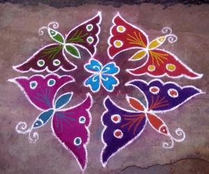 dotted kolam