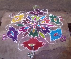 dotted kolam