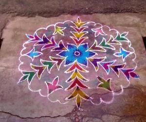 dotted kolam