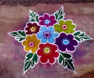 dotted kolam