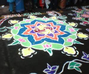 pongal rangoli