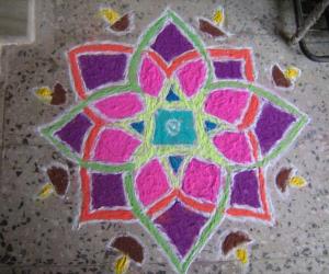 Karthikai Rangoli 2010