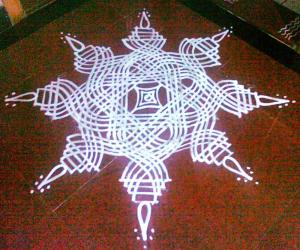 Thiruvathira Kolam