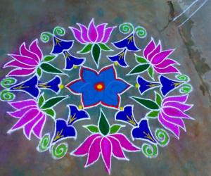 Rangoli: margazhi  27