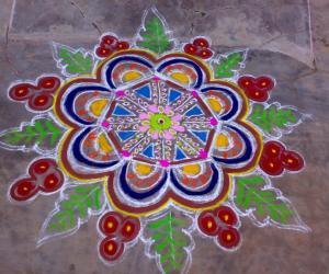 Pongal kolam