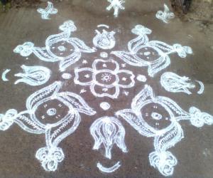 Dotted Rangoli