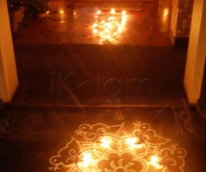 free hand kolam