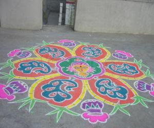 Sankranthi muggu