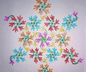 Flower Kolam