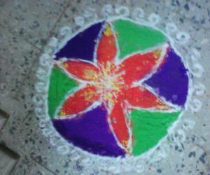 Diwali rangoli 2010