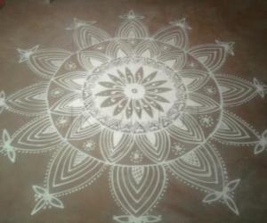 Navratri kolam