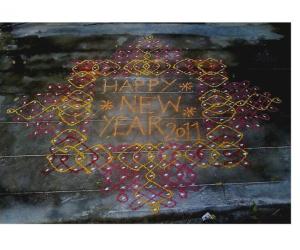 sikku new year kolam