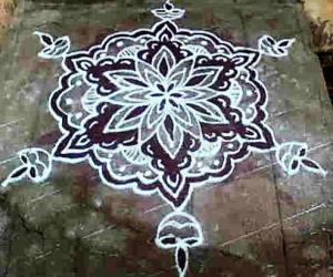 AADI 2ND SEVVAI KOLAM