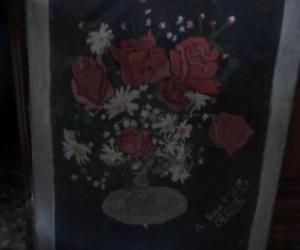 Painting of flower pot