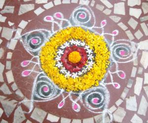 onam pookkolam