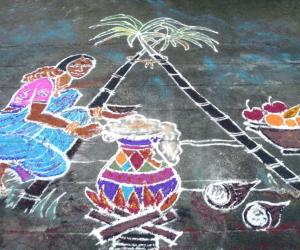 Pongal Rangoli