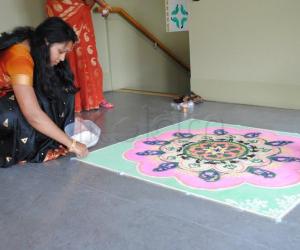 Rangoli display in Dublin(3)