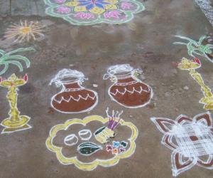 Pongal kolam