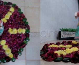 Rangoli: Flower Arrangements