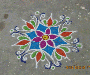 Small rangoli