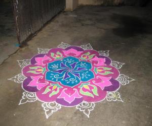 diwali rangoli contest - 2010