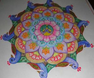 freehand chart rangoli