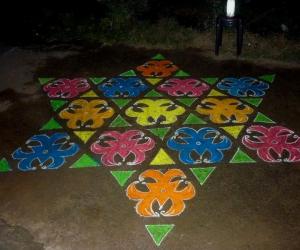 Pongal Rangoli