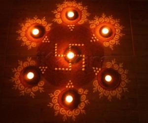 Karthigai Rangoli