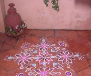 dotted rangoli