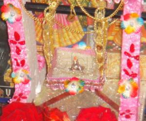 Rangoli: Cradle for Lord Krishna